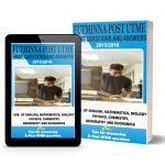 FUTMINNA 2015/2016 Post UTME Past Questions and answers 1